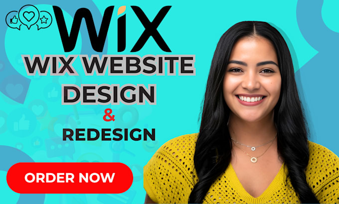 Gig Preview - Build wix website, wix website design, wix website redesign, wix