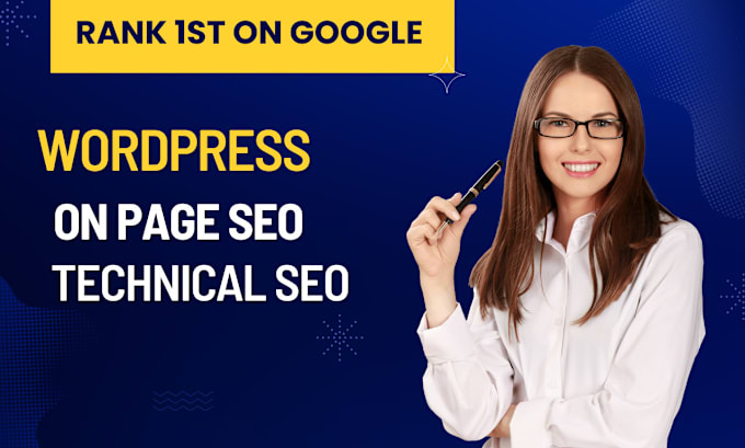 Gig Preview - Do onpage SEO and technical optimizatiton of wordpress site