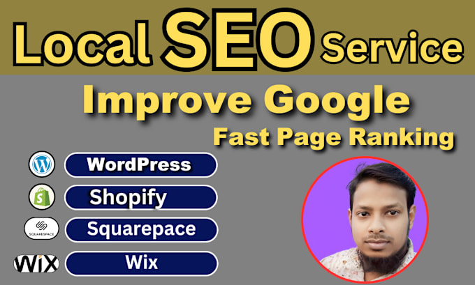 Gig Preview - Provide google top ranking local seo optimization service for website