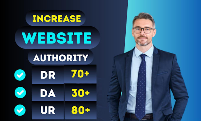 Bestseller - increase domain rating ahrefs DR domain authority moz da url rating ur