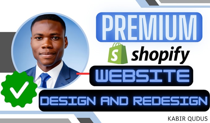 Gig Preview - Do shopify store design or shopify website design