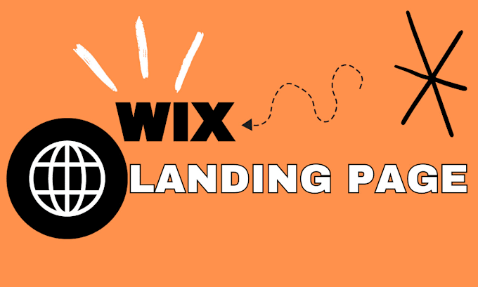 Gig Preview - Design wix landing page to showcase your products and do wix SEO for website