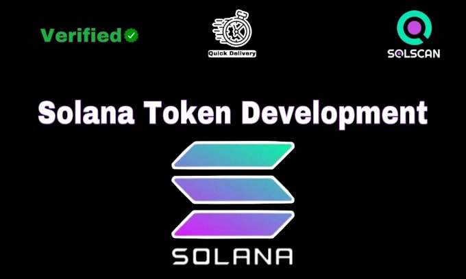 Gig Preview - Create solana token or spl token fast