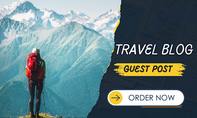 Bestseller - write and submit blogs , articles on travel guest post sites