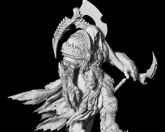 Gig Preview - 3d printing of warhammer 40k, miniatures, 3d figuring, action figures,