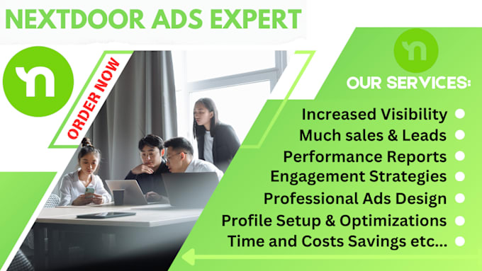 Gig Preview - Create and optimize targeted nextdoor ads for your local business