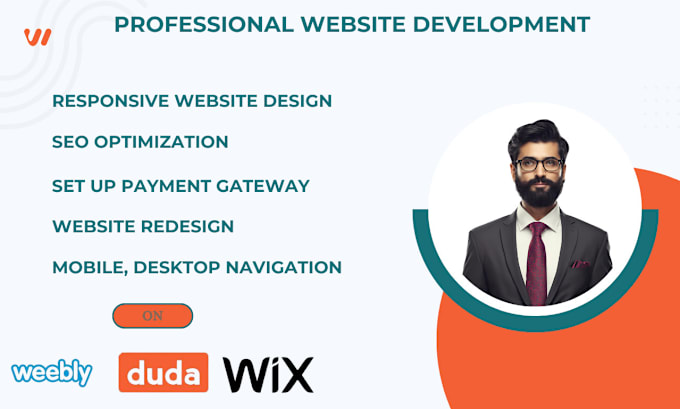 Gig Preview - Design duda website, weebly website design, duda landing page, weebly redesign