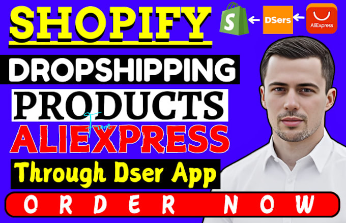 Gig Preview - Dropship products from aliexpress through dser or cj app for your shopify store