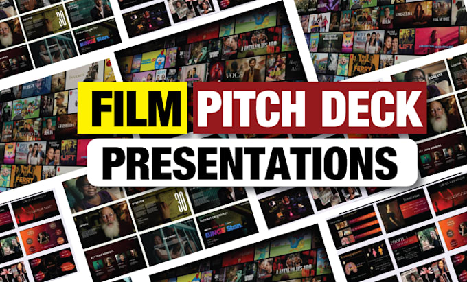 Gig Preview - Create a professional TV or film pitch deck  from canva