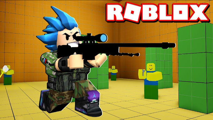 Gig Preview - Do roblox full game creation, game map, game script, roblox game development