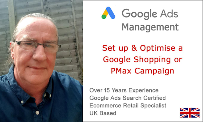 Gig Preview - Setup and manage your google shopping or pmax campaign