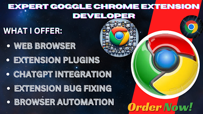 Gig Preview - Do google chrome extension, firefox extension, plugins with chatgpt integration