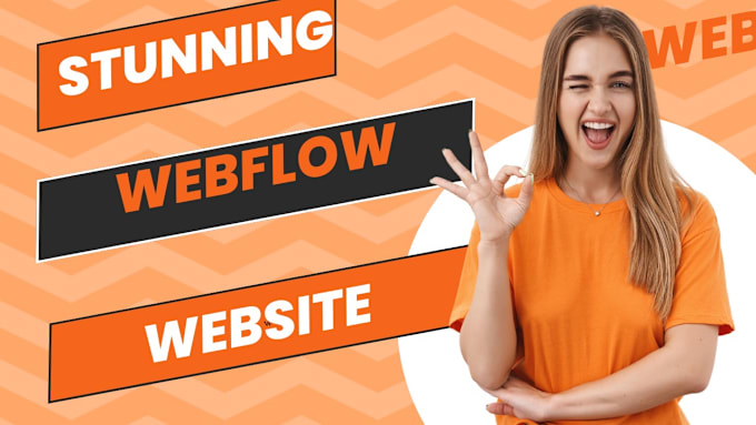 Gig Preview - Create a stunning webflow website and intergrate with zapier and airtable