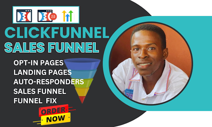 Bestseller - design clickfunnels sales funnel redesign clickfunnels landing page click funnel