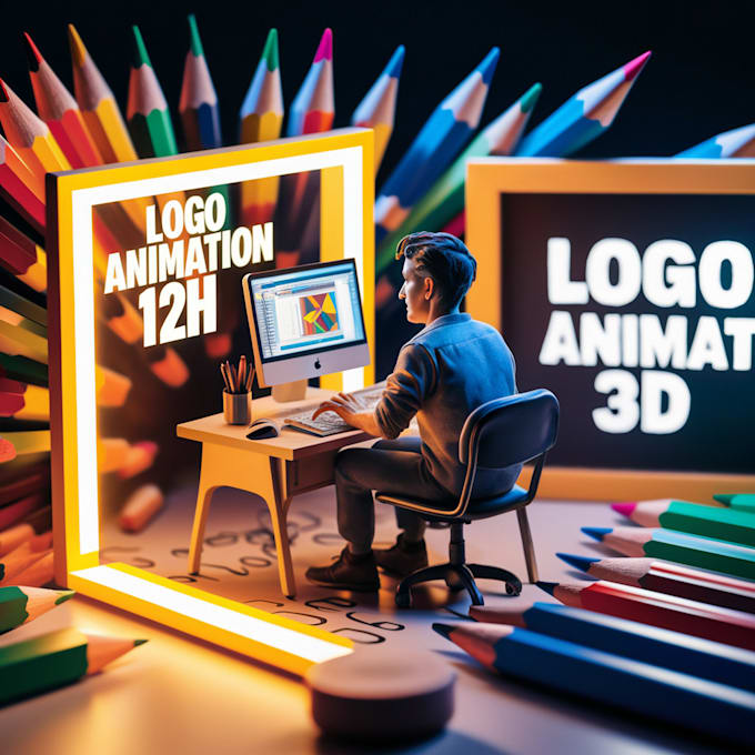 Bestseller - do animation logo 3d 4k