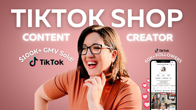 Gig Preview - Create a tiktok shop video as a tiktok shop affiliate