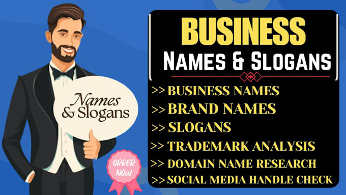 Bestseller - create catchy business name slogan ideas brand naming specialists