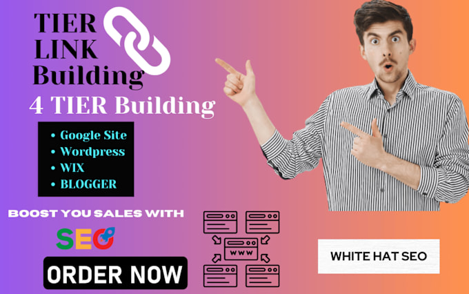 Gig Preview - Setup tier link building to boost your website