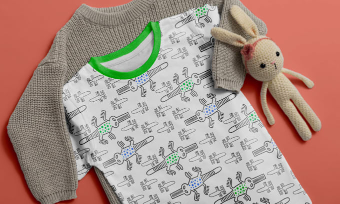 Gig Preview - Do seamless patterns for kids and babies textile