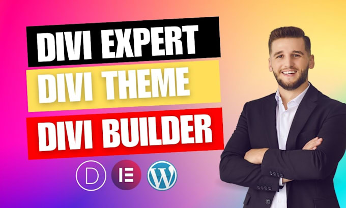 Gig Preview - Design professional wordpress website using divi theme