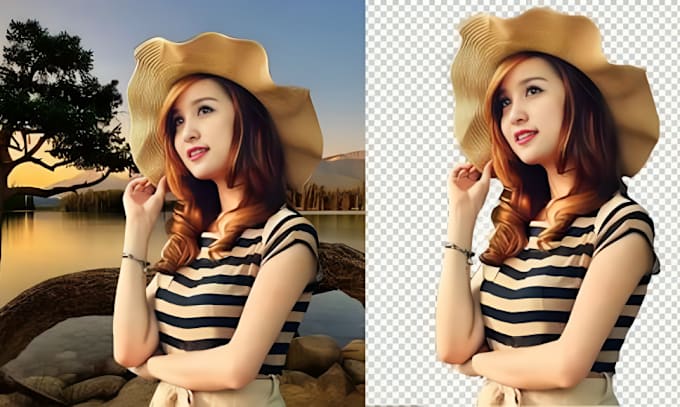 Gig Preview - Remove background, watermark from your image and enhance it