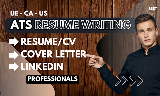 Gig Preview - Writing a professional resume, cover letter, optimization of linkedin