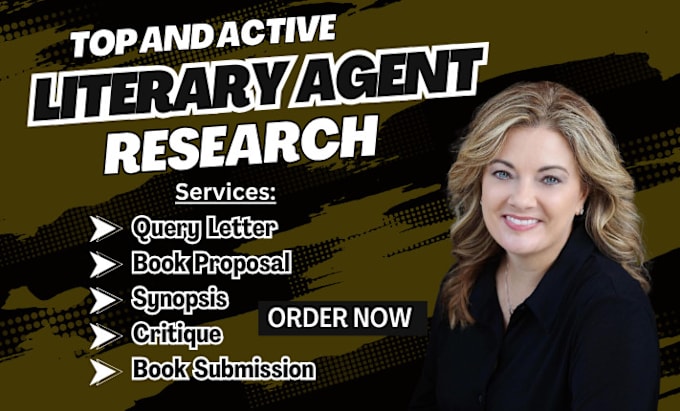 Bestseller - find active literary agents and write query letter, book proposal, synopsis