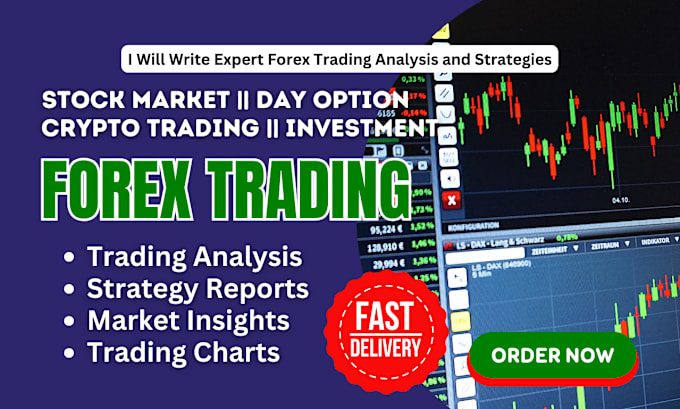 Gig Preview - Write expert forex trading, stock market, crypto, article, ebook ghostwriter