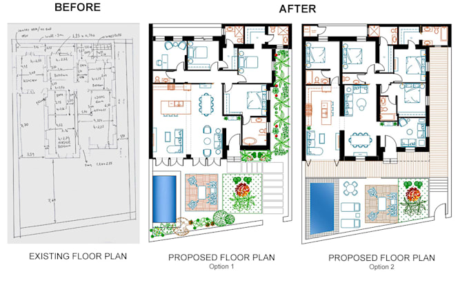 Gig Preview - Do interior and exterior designs