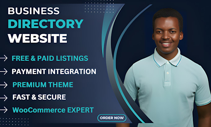 Gig Preview - Build responsive business directory website with brilliant directory, listingpro