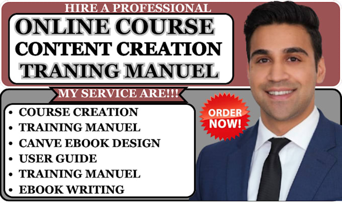 Bestseller - create online course content ebook ghost writer training manual course creation