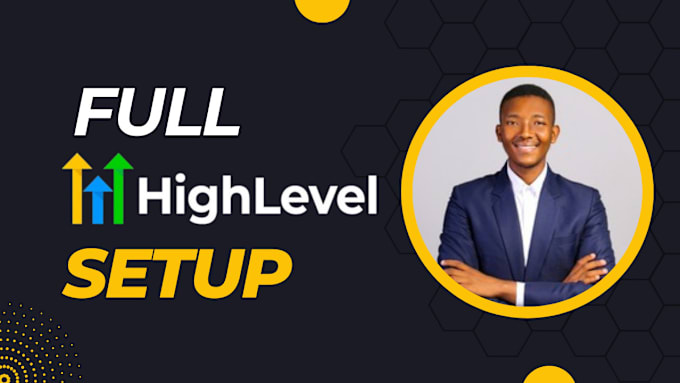 Gig Preview - Setup gohighlevel saas funnel whitelabel landing page workflow virtual assistant