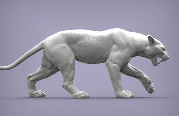 Gig Preview - Do 3d animal model, dnd, creature model for game and printing