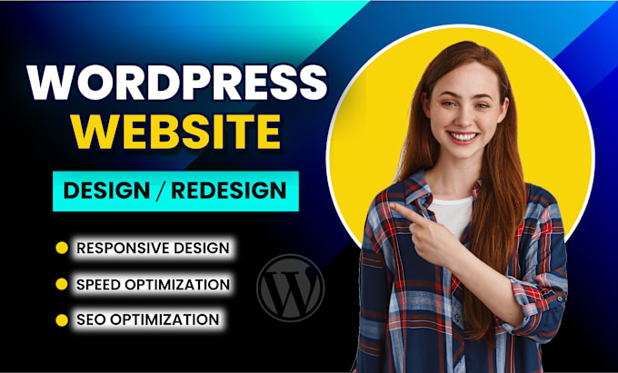 Gig Preview - Design, redesign, build, rebuild, clone, edit, fix or revamp wordpress website