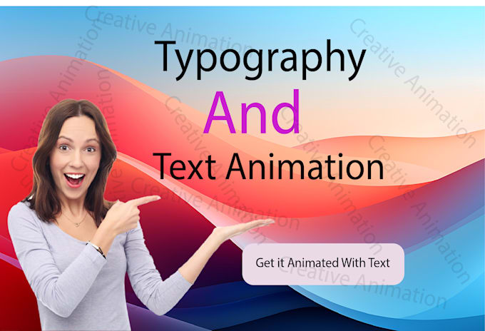 Gig Preview - Create professional kinetic typography and text animation for your videos