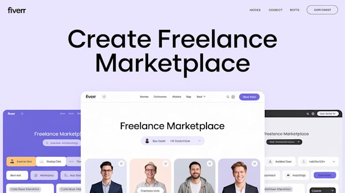 Gig Preview - Create freelance marketplace website like fiverr