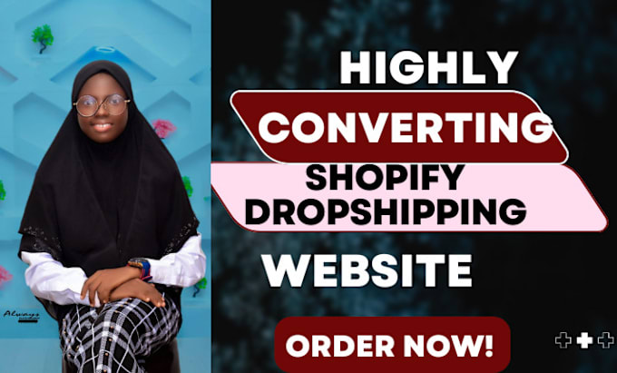 Gig Preview - Build ecommerce shopify dropshipping website shopify store redesign