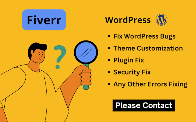 Gig Preview - Fix wordpress issues, errors, bugs, css and provide wp help