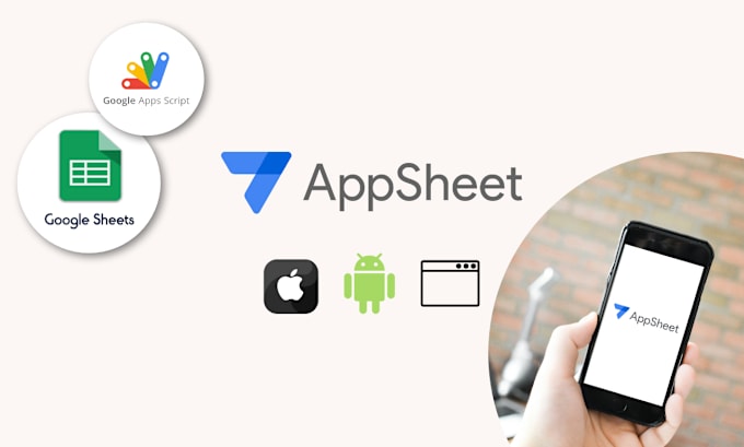 Gig Preview - Automate your business with google sheet and appsheet custom app