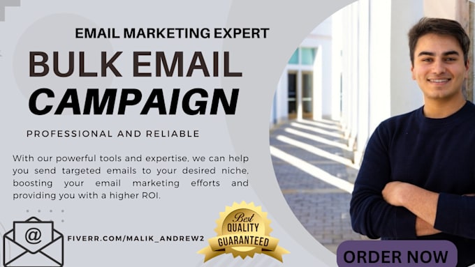 Gig Preview - Do 40k send email niche targeted email email outreach to reach a new customer