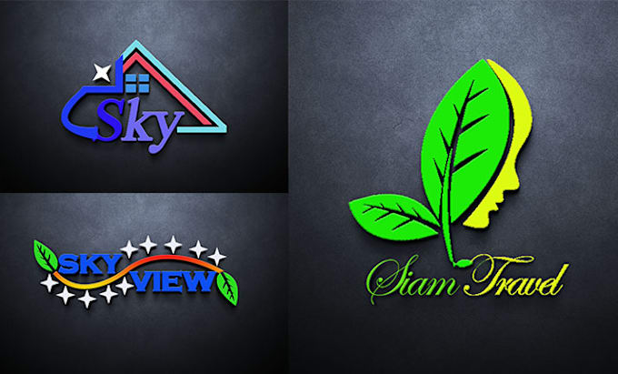 Gig Preview - Design 3d logo for your brand company or business