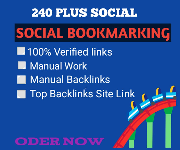 Gig Preview - Do 240 social bookmarking for high da white hat SEO link building