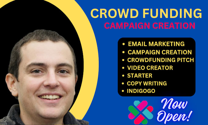 Gig Preview - Do crowdfunding promotion for your gofundme indiegogo kickstarter campaign