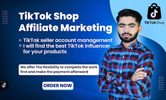 Gig Preview - Set up and manage affiliate marketing for your tiktok shop