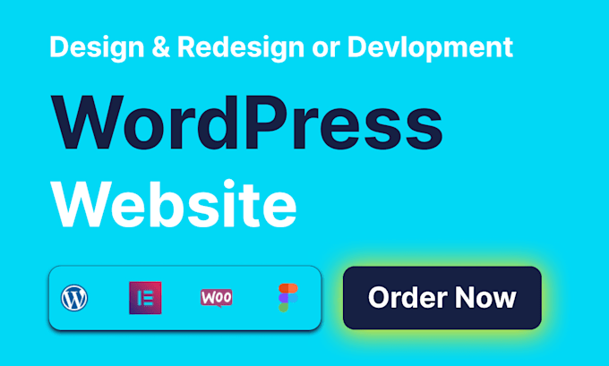 Gig Preview - Create wordpress website design, redesign or development