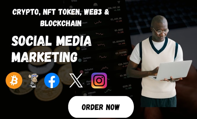 Bestseller - be your crypto token nft social media manager, twitter, instagram, discord, tg