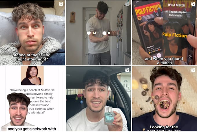 Gig Preview - Be your male UK based ugc content creator social media videos for any project