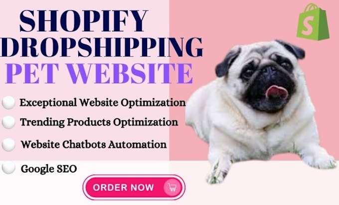 Gig Preview - Design and build a high performance pet store website