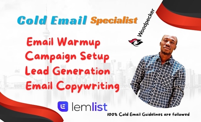 Gig Preview - Setup cold email campaign on woodpecker lemlist