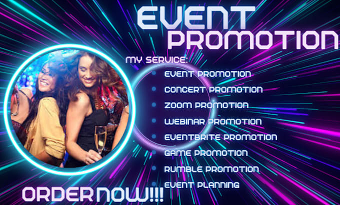 Gig Preview - Promote event webinar concert marketing eventbrite website to active audiences